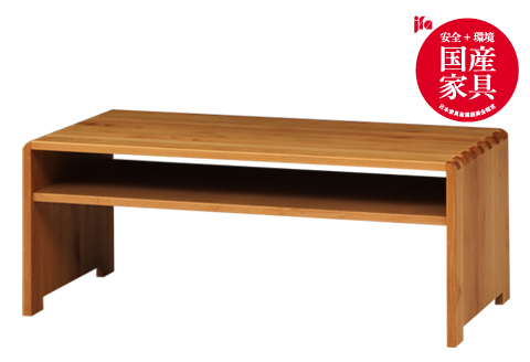 kumukumu100センターテーブル　クリア色【諸富家具】：C176-006