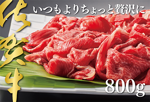 佐賀牛切り落とし800g：B235-005