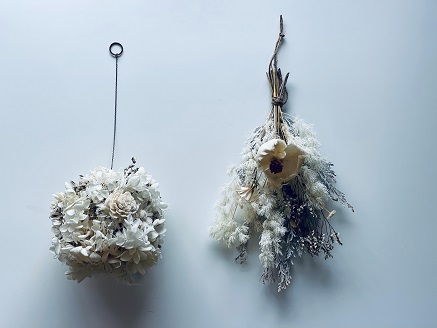 フラワーボール＆スワッグ：B310-001