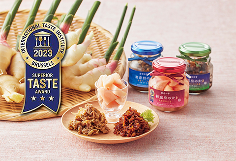 『初恋ほのか』甘酢漬け生姜＆佐賀牛しぐれ煮＆佃煮3点セット：B190-030