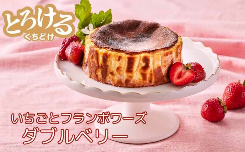 ダブルベリーのバスクチーズケーキ：B110-045