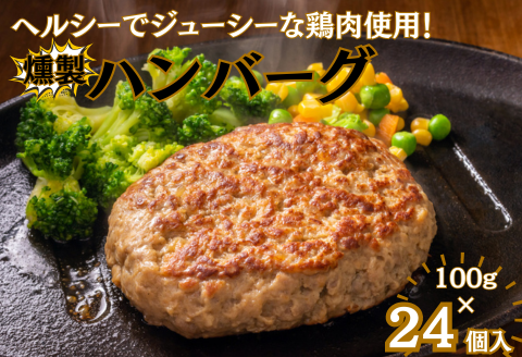 燻製ハンバーグ24個：B135-008