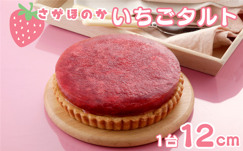 さがほのかいちごタルト 12cm ケーキ スイーツ 洋菓子 いちご さがほのか タルト 冷凍：B140-118