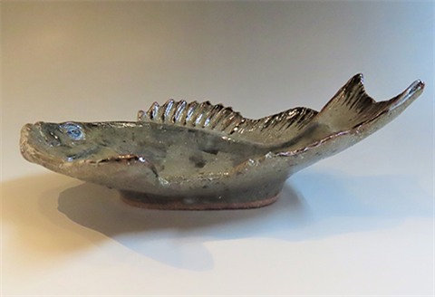 唐津焼 お魚 中皿シリーズ(メジナ) 料理 食器