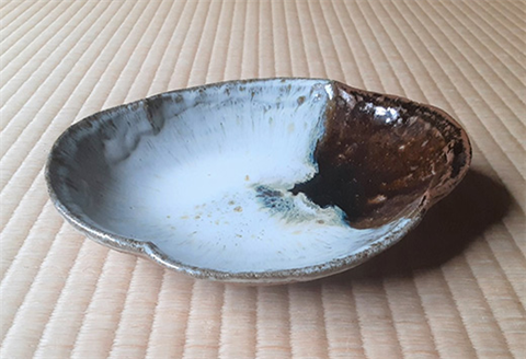 唐津焼 朝鮮唐津平深皿 食器 うつわ 器 おしゃれ ギフト「2024年 令和6年」