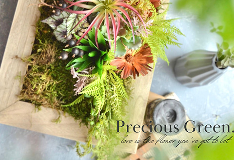 豪華な空間演出を叶える アート多肉植物フレームアレンジ【プレシャス・グリーン】壁掛 壁飾り インテリア おしゃれ アートフレーム