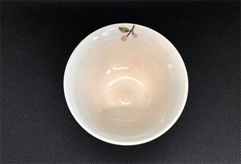 唐津焼 釉裏紅茶碗 かわいい おしゃれ 茶わん ギフト