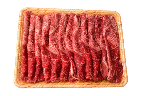 訳あり！【A4～A5】佐賀牛赤身霜降りしゃぶしゃぶすき焼き用(肩・モモ) 400g お肉 牛肉 スライス