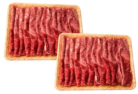 訳あり！【A4～A5】佐賀牛赤身霜降りしゃぶしゃぶすき焼き用(肩・モモ) 400g×2p(合計800g) お肉 牛肉 スライス