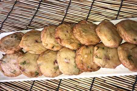 いかネギ天 35g×16個(合計560g) 数量限定 味工房歳香亭オリジナル レンジでチンの簡単調理でふわふわ触感がよみがえる おつまみや朝食夕食のおかず、贈答用にも