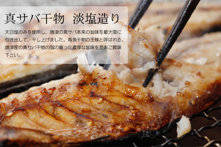 TV出演記念 唐津 知っとこ塩セット 無添加 無着色 唐津産 手造り 旬アジ干物（淡塩造り） 真鰯丸干し 旬サバひもの（淡塩造り）