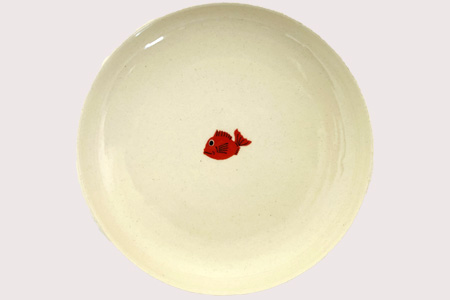 目出鯛器 皿(小) ×2 お食い初め 百日祝い 出産祝い 誕生日 入学祝い お祝い事 プレゼント等