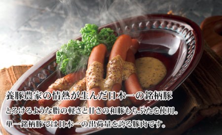 もち豚のソーセージ食べ比べ800g【冷凍】