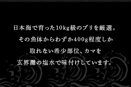 天然 塩ぶりかま 6食入 100g×3食×2袋(合計600g) ブリカマ おかず おつまみ