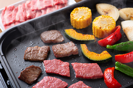 佐賀牛焼肉しもふりと赤身の2種食べ比べ(ロース400ｇ・赤身350ｇ)