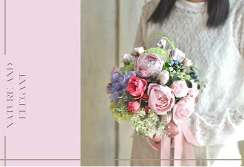 2Wayアレンジメント 枯れないお花『特別』が好きな貴方にお届けするブーケ&インテリアフラワー かわいい プレゼント ギフト