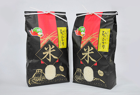『先行予約』【令和6年産】一等米佐賀県唐津市産 ひのひかり 10kg(5kg×2) 色つや・うま味・粘り三拍子揃った優良米 政府が太鼓判の一等米