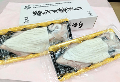 活イカ姿造り大サイズ 2杯(250g前後×2)セット！鮮度抜群 捌きたて瞬間冷凍 いか活造り 刺身 簡単 呼子 ギフト