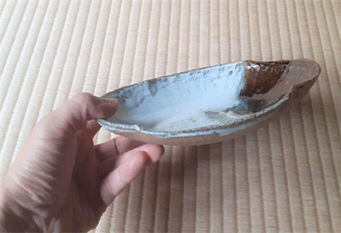 唐津焼 朝鮮唐津平深皿 食器 うつわ 器 おしゃれ ギフト「2024年 令和6年」