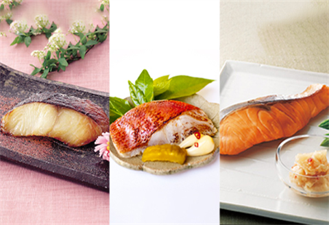 魚銘酒粕漬・西京漬詰合せ(粕漬4種×各70g・西京漬4種×各70ｇ）おかず 魚 小分け 詰合せ 海鮮 ギフト