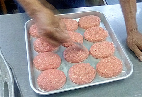 手作りいのししハンバーグ 120g×8個(合計960g) 冷凍 ハンバーグ ギフト お弁当 ジビエ 猪 イノシシ