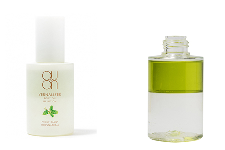 クオン ヴァーナライザーボディオイルインローション 120ml 天然由来成分100％ QUON