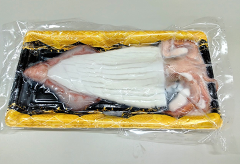 活イカ姿造り中サイズ1杯(180g前後)！ 鮮度抜群 捌きたて瞬間冷凍 いか活造り 刺身 簡単 呼子 ギフト