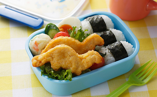 恐竜チキンナゲット 500g×4袋(合計2kg)  恐竜 チキン ナゲット 電子レンジ お弁当 おかず おやつ おつまみ 食品 子供向け