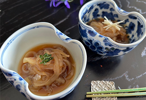 『先行予約』【令和8年7月上旬より順次発送】新鮮！漁師直送！剣先イカの沖漬け(和風&明太風)セット 各120g×1箱  漁師飯 肴 おつまみ ご飯のお供 ギフト