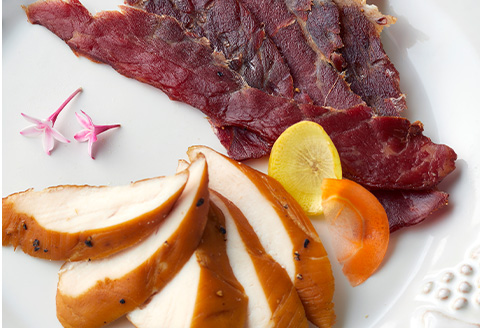 おつまみ 5点セット (合計236g) 詰め合わせ 燻製セット 家呑み おつまみ 燻製 タコ パテ チェダーチーズ ナッツ ビーフジャーキー ササミの燻製 ギフト