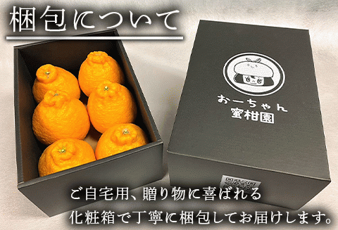 『予約受付』【令和6年2月下旬発送】こだわりの「ハウスデコ(しらぬい)」贈答箱1kg デコポン 不知火 ミカン みかん 柑橘 ギフト