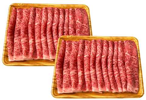 【厳選部位】佐賀牛サーロインしゃぶしゃぶすき焼き用 500g×2p(合計1kg) お肉 牛肉 スライス