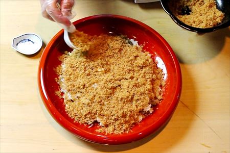 玄界灘の鰆(さわら)そぼろ寿司セット(5～6人前) 九州唐津の日本料理店 花菱からお届け ギフト