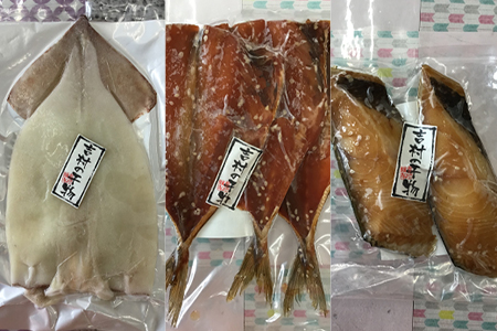 ヨシムラ人気の6種干物セット