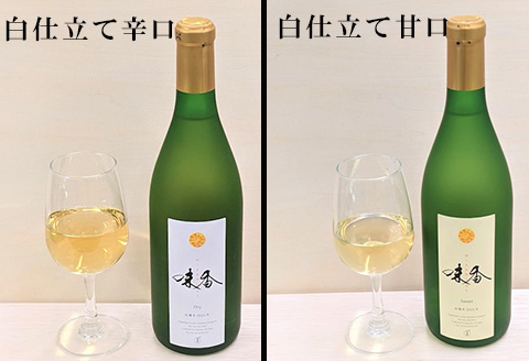 味香ワイン 720ml各1本(計2本) お任せセット 赤仕立て辛口＆(赤仕立て甘口・白仕立て甘口・辛口のいずれか1種) みかんワイン ワイン 食前酒 飲み比べ お祝い ギフト