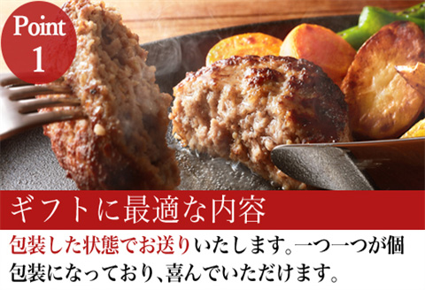 「お歳暮」唐津バーグ8個とガーリックソースのギフトセット 総菜 肉 ハンバーグ 贈答用
