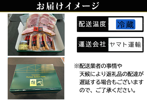 「お歳暮」マスターセレクトA 4種のウインナーと3種のハムセット(マスタード付) 加工品 ギフト