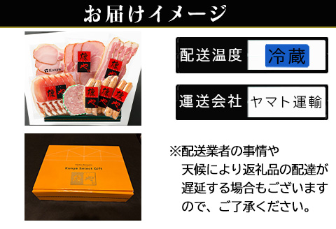 「お歳暮」マスターセレクトC 4種のウインナーと4種のハムセット 加工品 ギフト