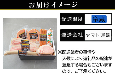 「お歳暮」本場ドイツで連続受賞 8点セット (合計約840g) 匠のハム・ベーコン・ソーセージ 合成添加物不使用 詰合せ おつまみ おかず 贈答用 ギフト