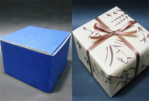 唐津焼 絵唐津夫婦飯碗(水引) お祝い 結婚 ペア 茶碗 ギフト