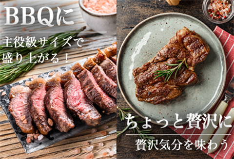 「全3回定期便」佐賀牛ロースステーキ 200g×2枚(合計400ｇ)を3回お届け！牛肉 ステーキ BBQ バーベキュー アウトドア