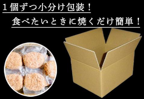 【12月中発送】1957年創業 特上ハンバーグ 140g×25個(合計3.5kg) 「唐津バーグ」商標登録済!! 冷凍真空パック 惣菜