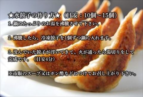 丹精込めた手仕込み自家製餃子たっぷり60個 小分け20個×3袋 老舗ラーメン店もう一つの主役!