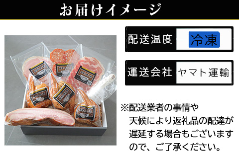 「母の日」匠のイチ押し 8点セット (合計約650g) ポケットン・サラミ・ハム・ベーコンなど 合成添加物不使用 詰合せ おつまみ おかず 贈答用 ギフト