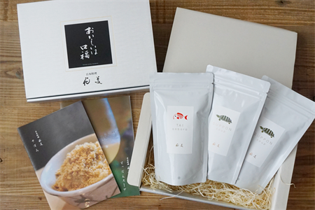 玄界灘の鯛(たい)そぼろと佐賀県産すっぽんスープのセット 九州唐津の日本料理店 花菱からお届け ギフト