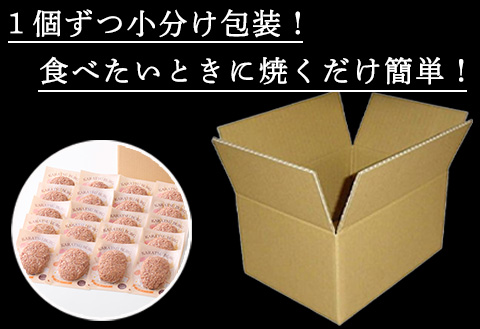 【2月中発送】1957年創業 特上ハンバーグ 140g×20個(合計2.8kg) 「唐津バーグ」商標登録済!! 冷凍真空パック 惣菜