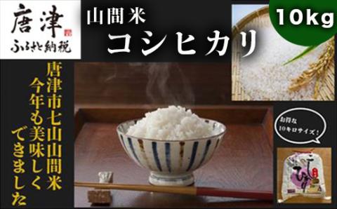 【令和6年産】山間米 コシヒカリ 10kg 唐津 七山
