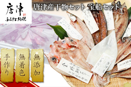 唐津産干物セット 宝船セット 旬サバ淡塩造り 旬アジ開き 旬アジみりん 金時鯛一夜干し(旬の白身魚干物) 佐賀 呼子イカ イカ一夜干し 唐津産ちりめん 唐津加工無着色明太子 イカしゅうまい 産地直送