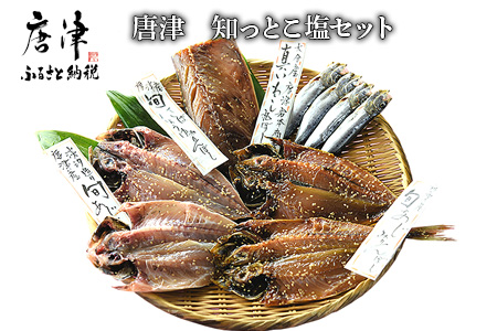 TV出演記念 唐津 知っとこ塩セット 無添加 無着色 唐津産 手造り 旬アジ干物（淡塩造り） 真鰯丸干し 旬サバひもの（淡塩造り）