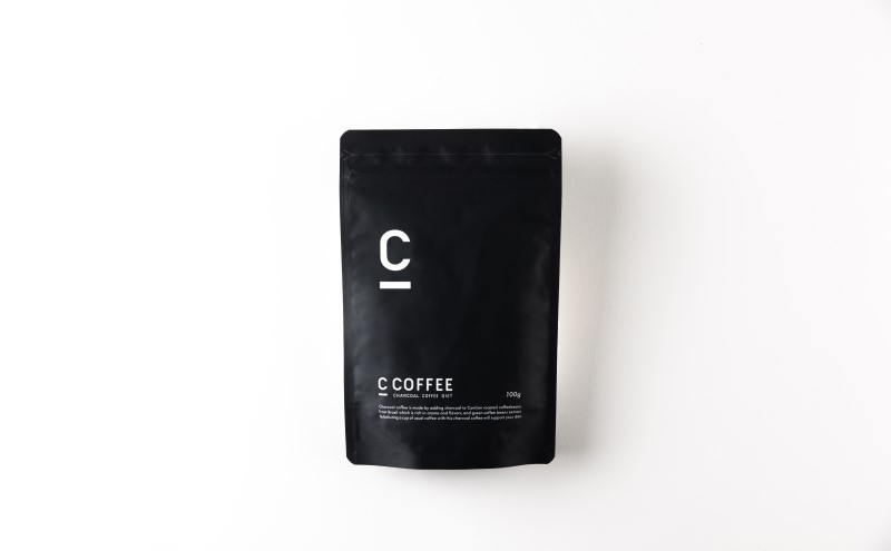 コーヒー チャコールコーヒー C COFFEE コーヒーパウダー 100g